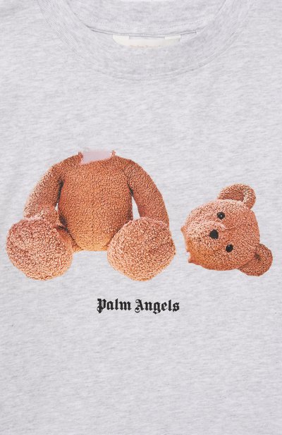 Хлопковая футболка PALM ANGELS, арт. PBAA003C99JER006/12+, фото 3