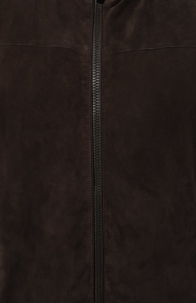 Двусторонний бомбер GIMO'S темно-коричневого цвета по цене 108000 руб., арт. 4S20.1.010.89R, фото 5 Двусторонний бомбер GIMO'S, арт. 4S20.1.010.89R, фото 5