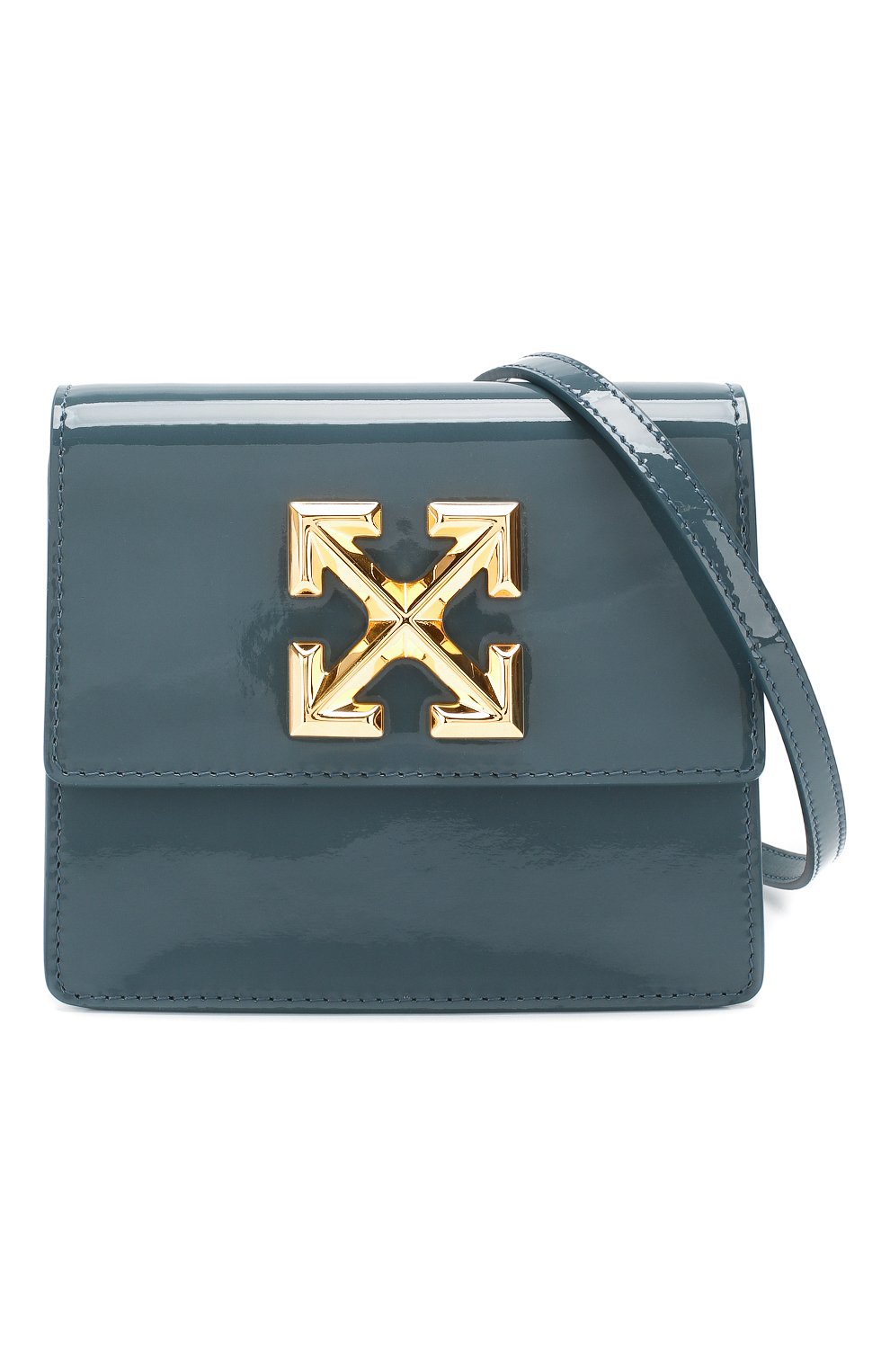 Поясная сумка 0.7 jitney OFF-WHITE зеленого цвета по цене 83500 руб., арт. 0WNA093T20LEA0025576, фото 6 Поясная сумка 0.7 jitney OFF-WHITE, арт. 0WNA093T20LEA0025576, фото 6