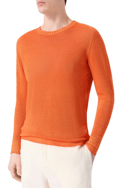 Льняной джемпер 120% LINO, арт. 33ALIM39FF/F966/S000, фото 3