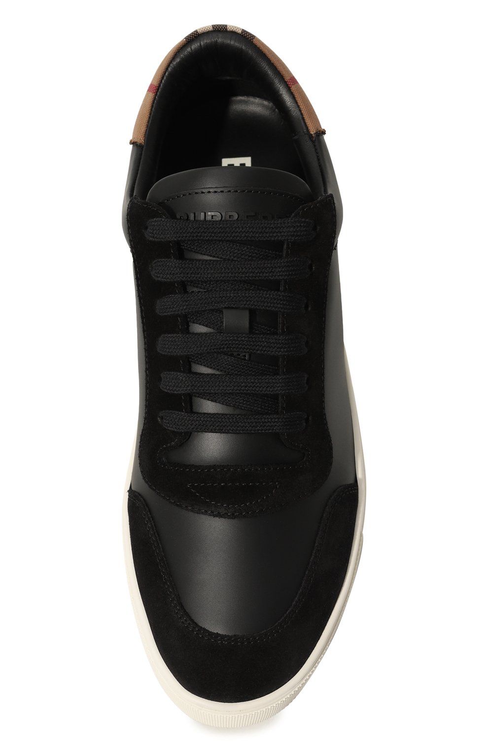 Кожаные кеды robin BURBERRY, арт. 8061752, фото 6