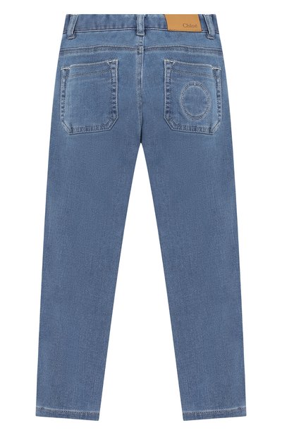 Однотонные джинсы CHLOÉ, арт. C14580/2A-5A, фото 2