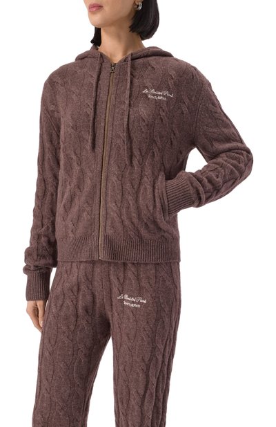 Кардиган из кашемира и шерсти sporty & rich x le bristol paris SPORTY AND RICH, арт. CA005517619BR03, фото 3