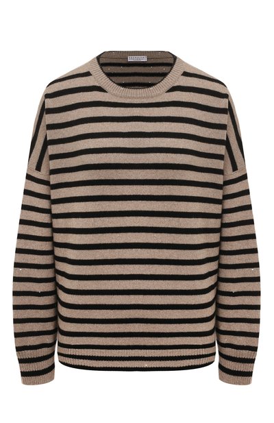 Женский пуловер из кашемира и шерсти BRUNELLO CUCINELLI, арт. MBM75BP407