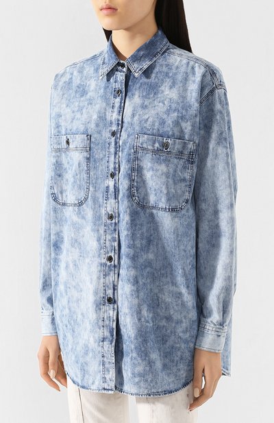 Джинсовая рубашка ISABEL MARANT ETOILE, арт. CH0492-20P022E/LYNT0N, фото 3
