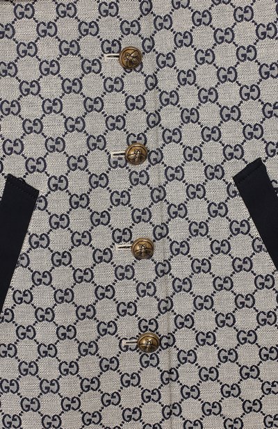 Хлопковый плащ GUCCI, арт. 571281/XWAE2, фото 3