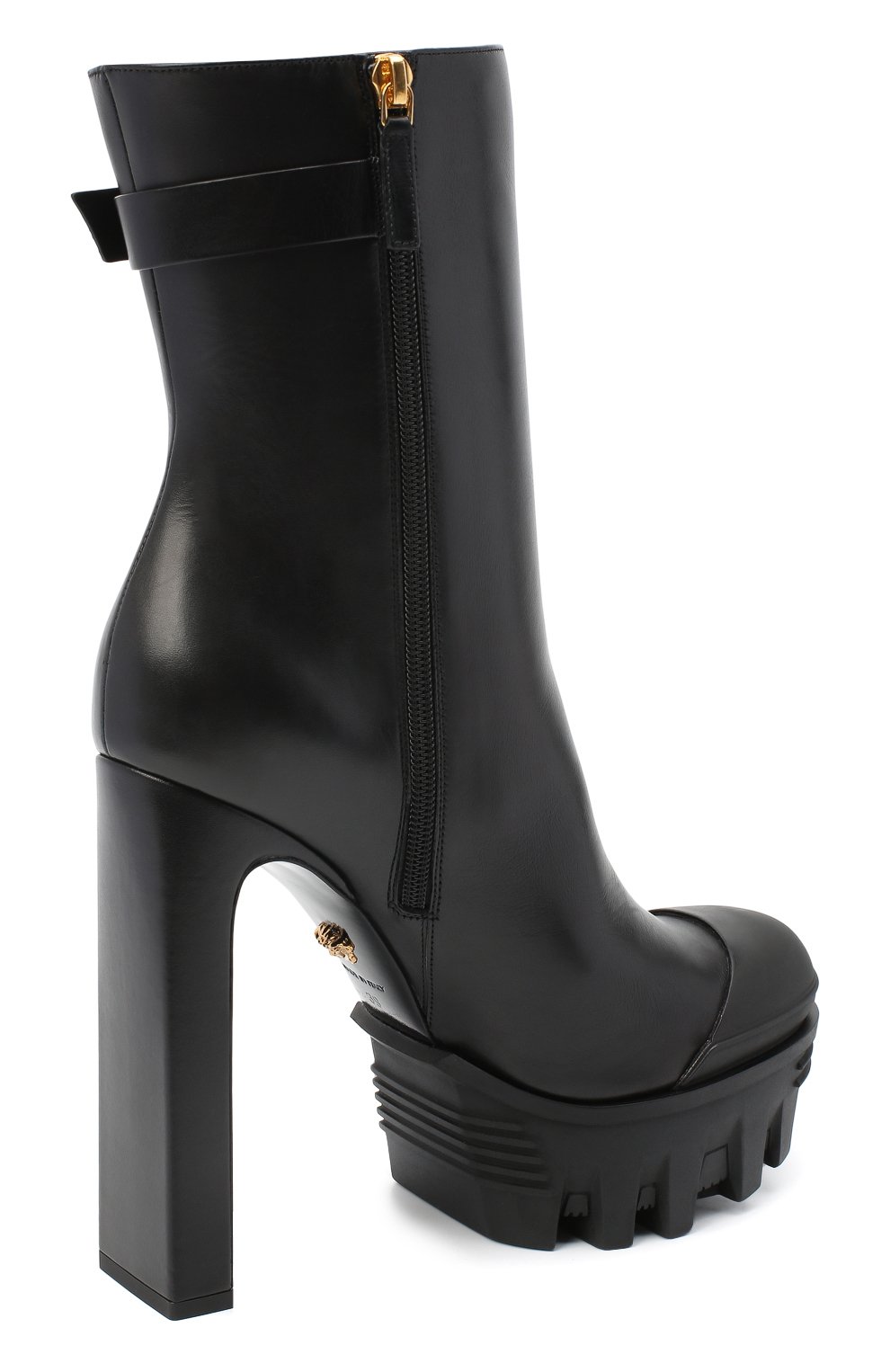 Кожаные ботильоны delphi VERSACE, арт. DST494S/DVT2P, фото 4