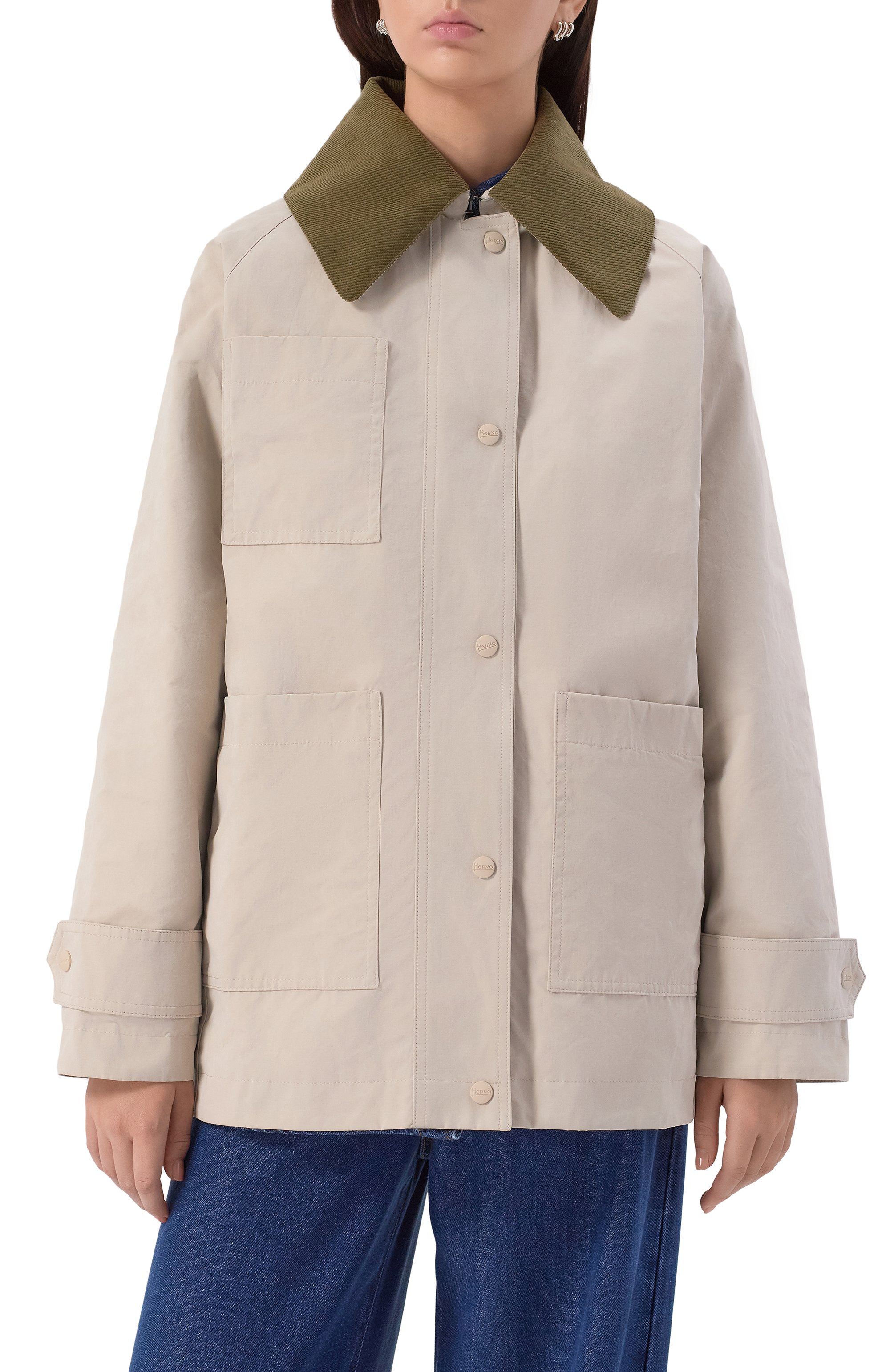 Куртка HERNO бежевого цвета по цене 98000 руб., арт. GC000505D/13800Z, фото 3 Куртка HERNO, арт. GC000505D/13800Z, фото 3