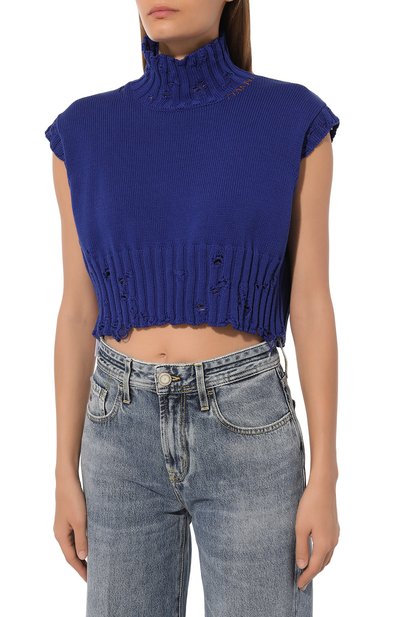 Хлопковый жилет MARNI, арт. DVMD0140A0/UFC652, фото 3