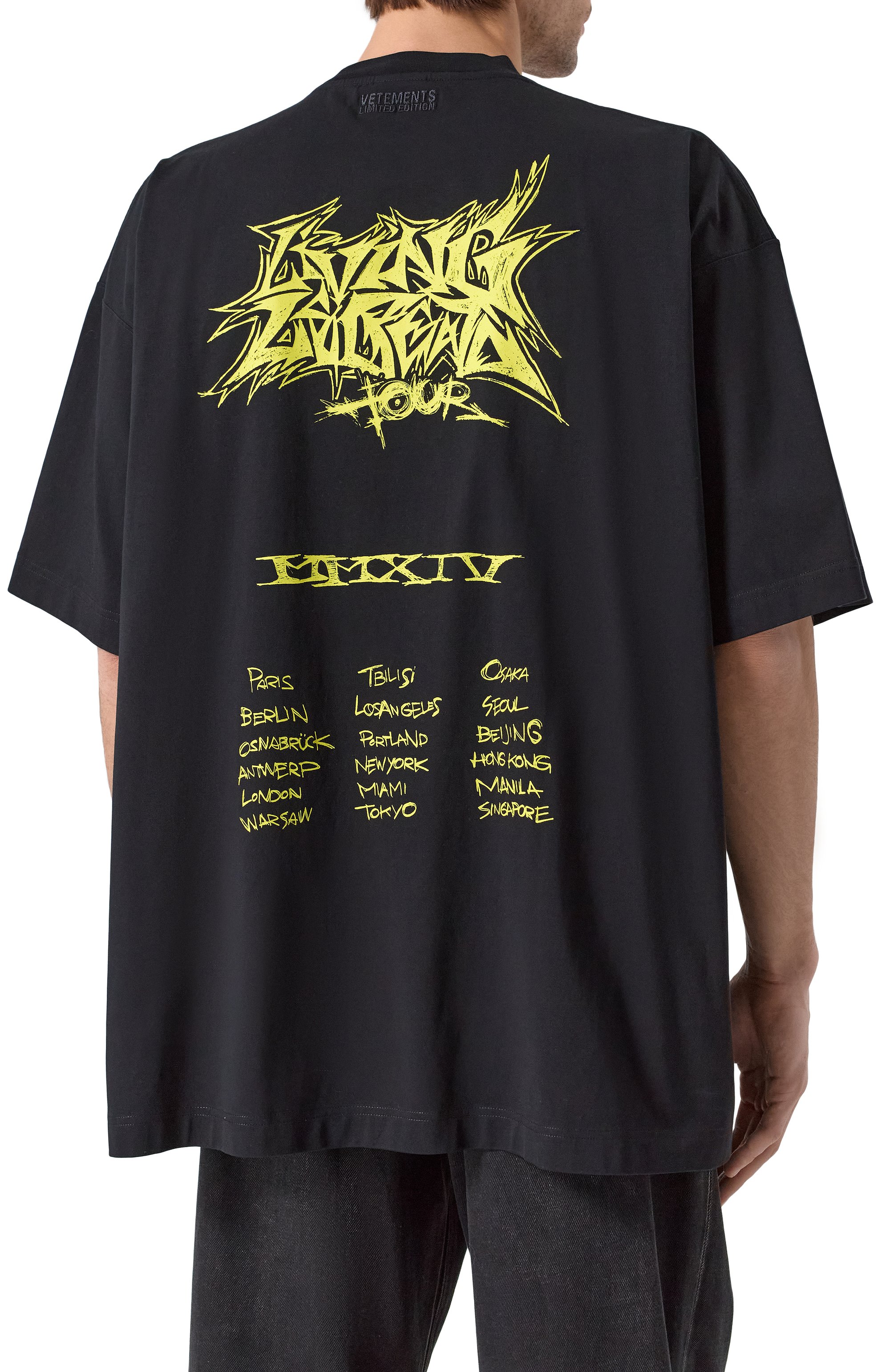Хлопковая футболка VETEMENTS, арт. UA66TR655B, фото 8