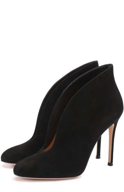 Замшевые ботильоны vamp GIANVITO ROSSI, арт. G29450.15RIC.CAS, фото 1