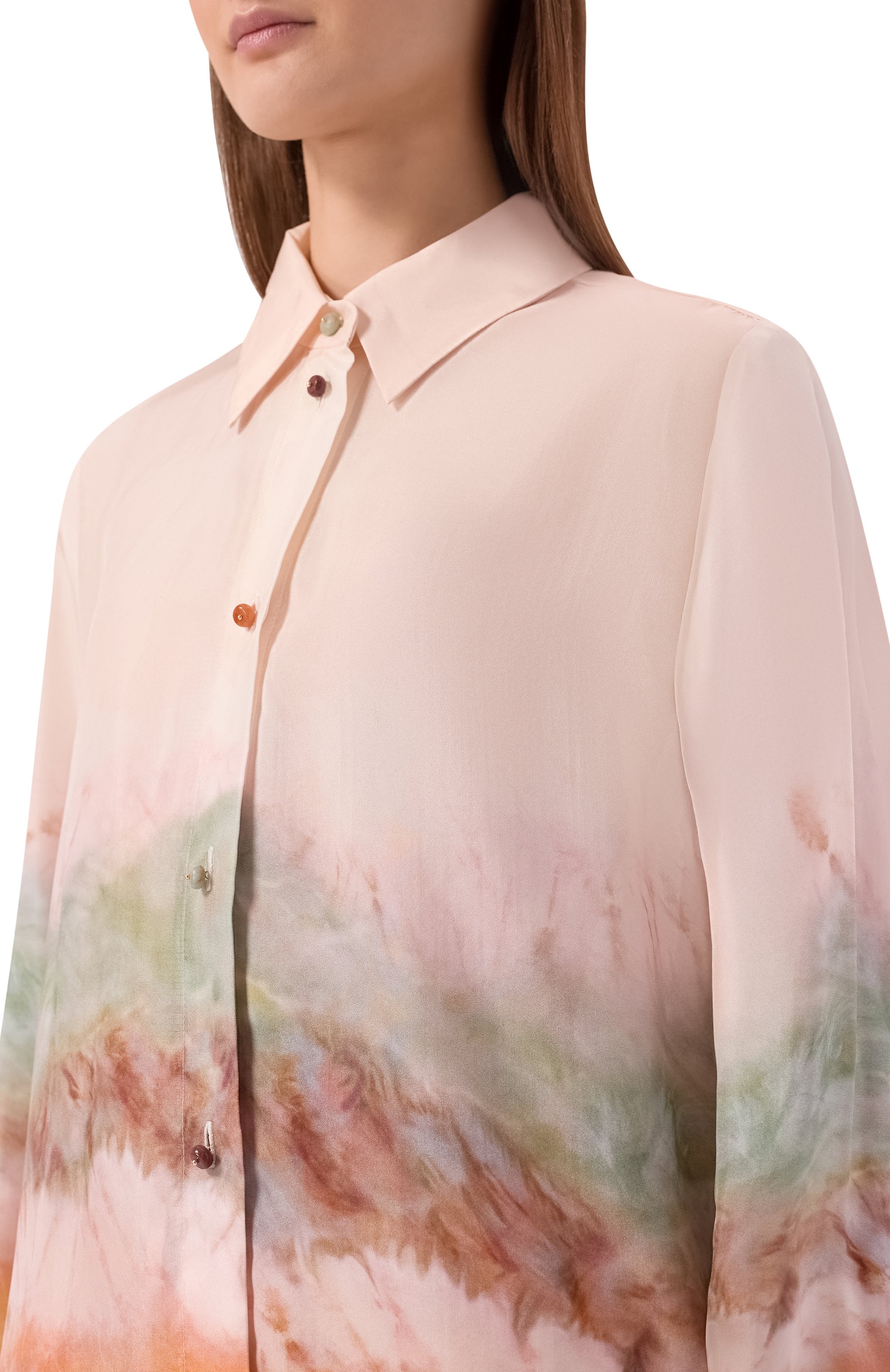 Шелковая рубашка ZIMMERMANN, арт. 5665TRS263, фото 5