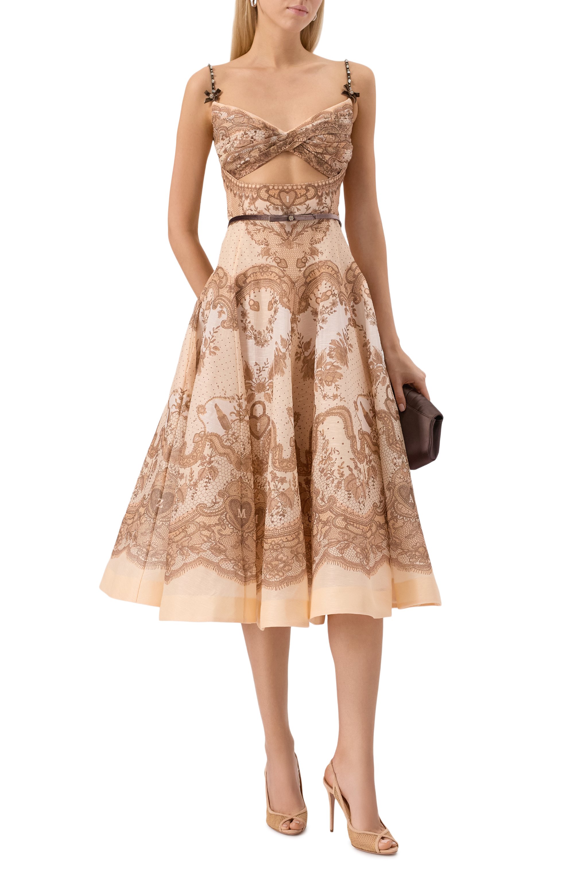 Босоножки temptation 105 AQUAZZURA, арт. TMMHIGS0/MSU, фото 3