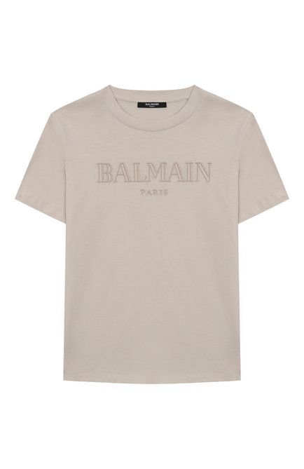 Хлопковая футболка BALMAIN, арт. BX8P41