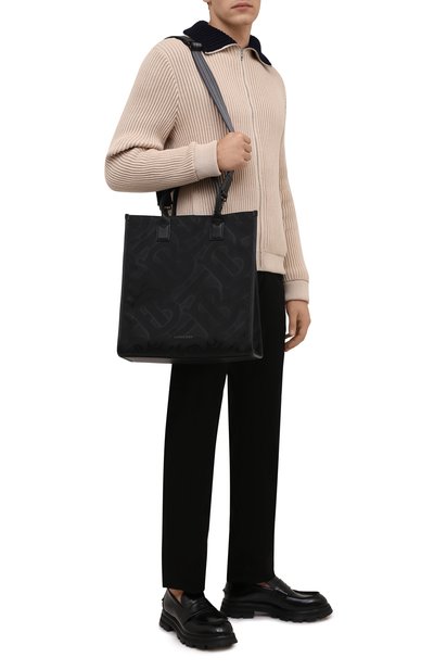 Текстильная сумка-тоут BURBERRY, арт. 8043691, фото 5