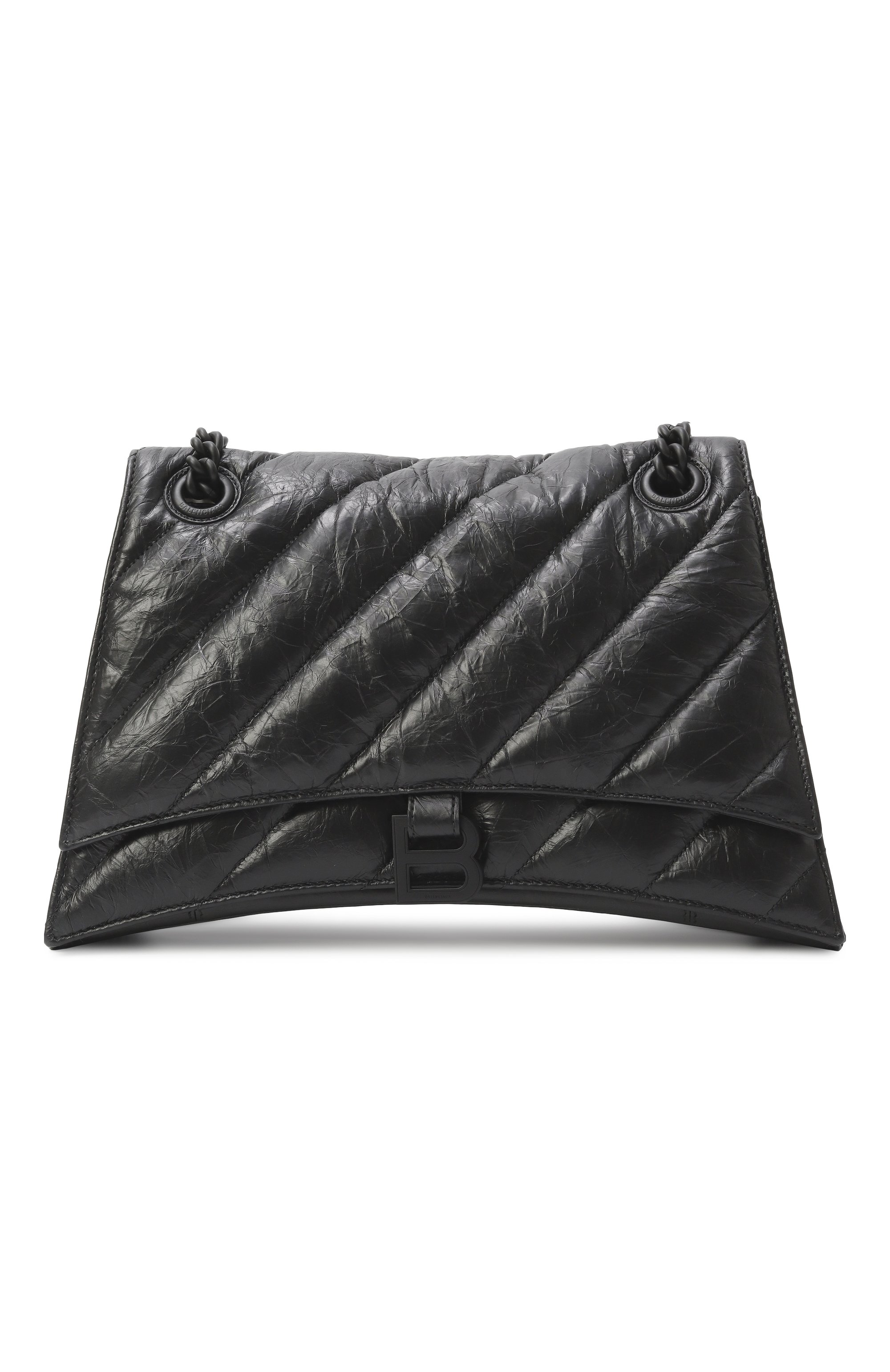 Сумка crush medium BALENCIAGA черного цвета по цене 442000 руб., арт. 785602/210IY, фото 1 Сумка crush medium BALENCIAGA, арт. 785602/210IY, фото 1