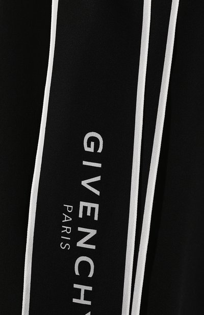 Шелковый топ GIVENCHY черного цвета по цене 92350 руб., арт. BW60GA12EH, фото 5 Шелковый топ GIVENCHY, арт. BW60GA12EH, фото 5