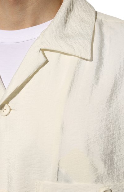 Шелковая куртка-рубашка KAZUYUKI KUMAGAI, арт. AS21-010, фото 5