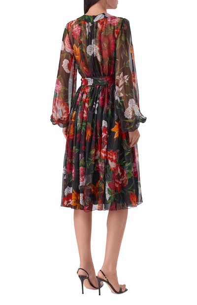 Шелковое платье DOLCE & GABBANA, арт. F6CNUT/IS1Y4, фото 4