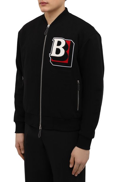 Хлопковая толстовка BURBERRY, арт. 8048010, фото 3