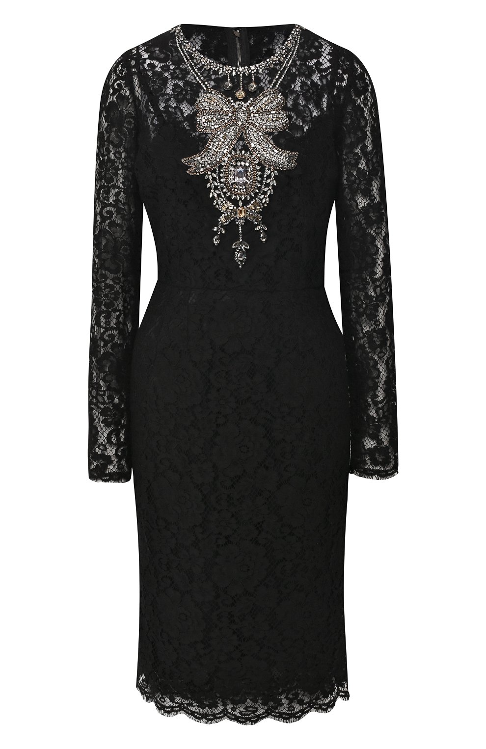 Кружевное платье DOLCE & GABBANA, арт. F6C5YZ/HLMCK, фото 1