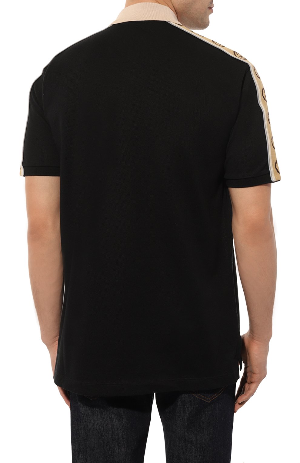 Хлопковое поло GUCCI, арт. 598949 XJB0Q, фото 4