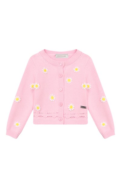 Хлопковый кардиган MONNALISA, арт. 39G800