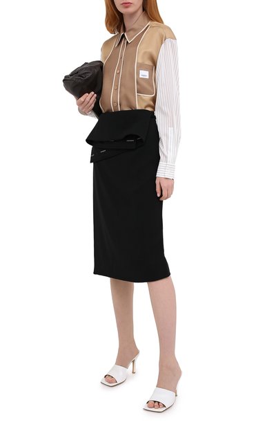 Шелковая рубашка BURBERRY, арт. 4566940, фото 2