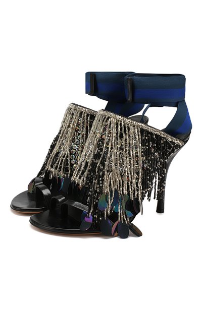 Комбинированные босоножки DRIES VAN NOTEN, арт. WS25/280/100/QU167, фото 1