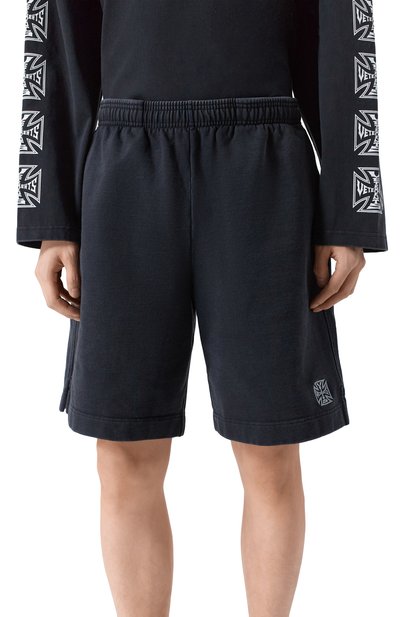 Хлопковые шорты VETEMENTS, арт. ME76SS163B/1302 M0LLET0N, фото 3