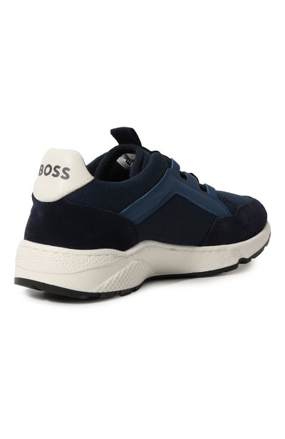 Кожаные кроссовки BOSS, арт. J51314, фото 3