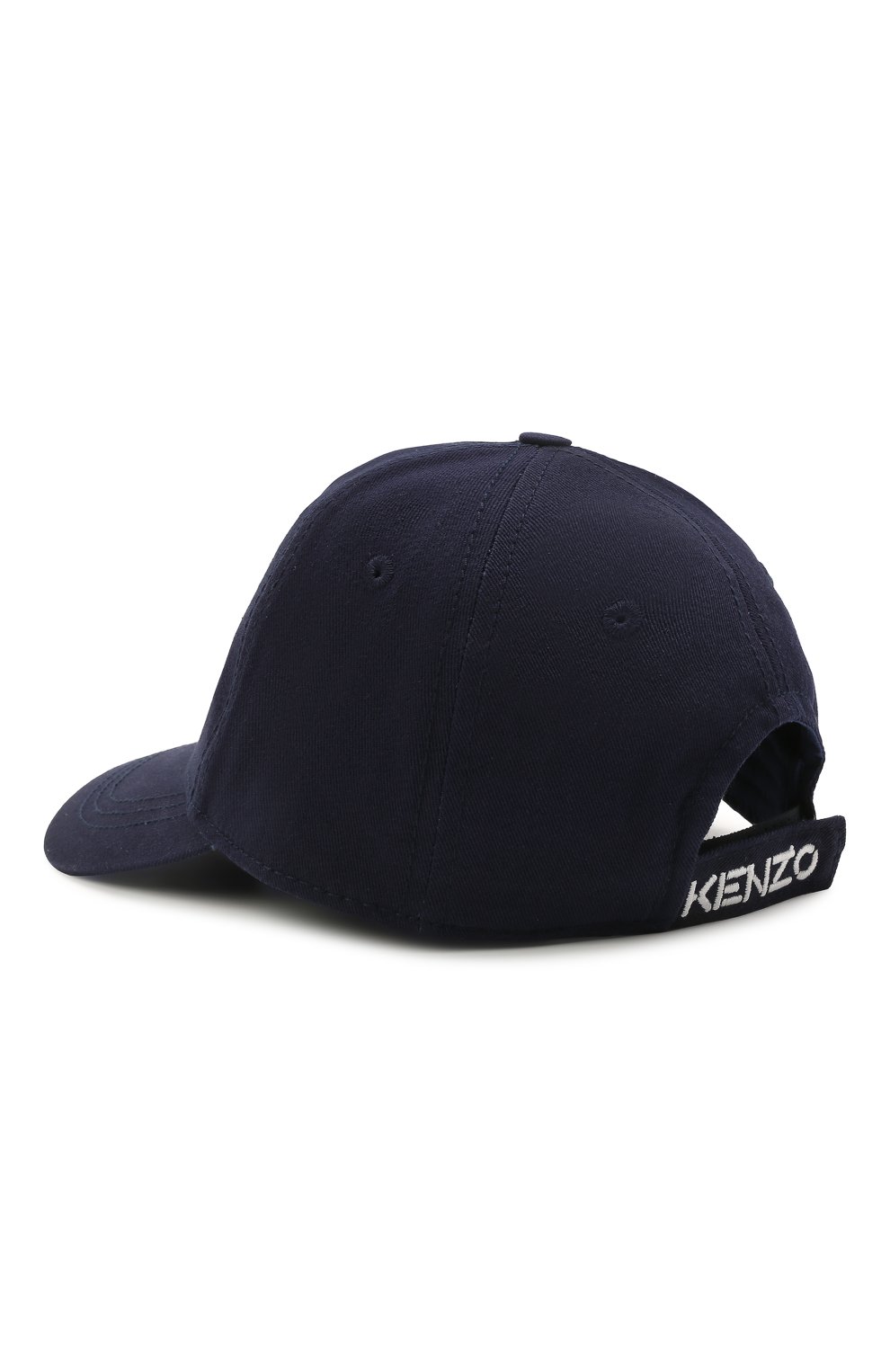 Хлопковая бейсболка KENZO темно-синего цвета по цене 7190 руб., арт. K51000, фото 2 Хлопковая бейсболка KENZO, арт. K51000, фото 2