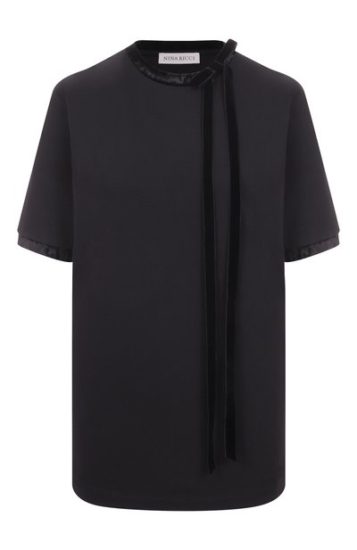 Женская хлопковый топ NINA RICCI, арт. 25AJT0035/C01108