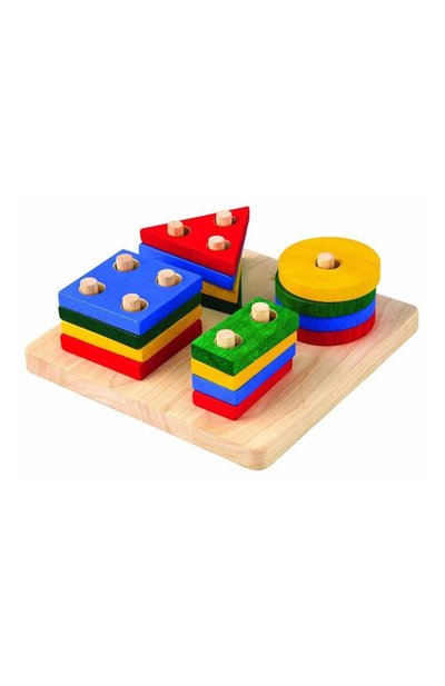 Игрушка-сортер доска PLAN TOYS, арт. 2403, фото 1