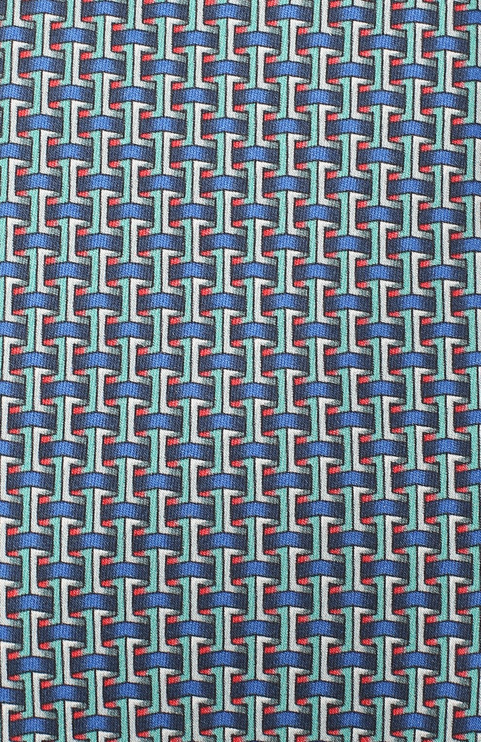 Шелковый галстук LANVIN синего цвета по цене 11350 руб., арт. 2840/TIE, фото 3 Шелковый галстук LANVIN, арт. 2840/TIE, фото 3