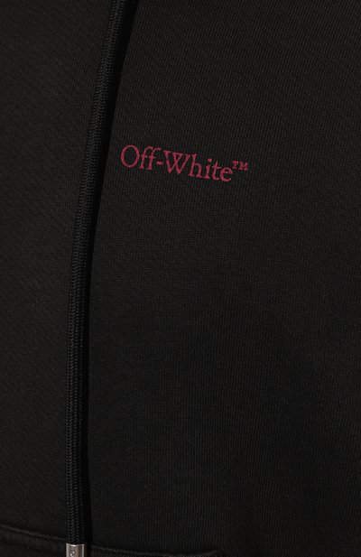 Хлопковое худи OFF-WHITE, арт. 0MBB085F24FLE00E, фото 5