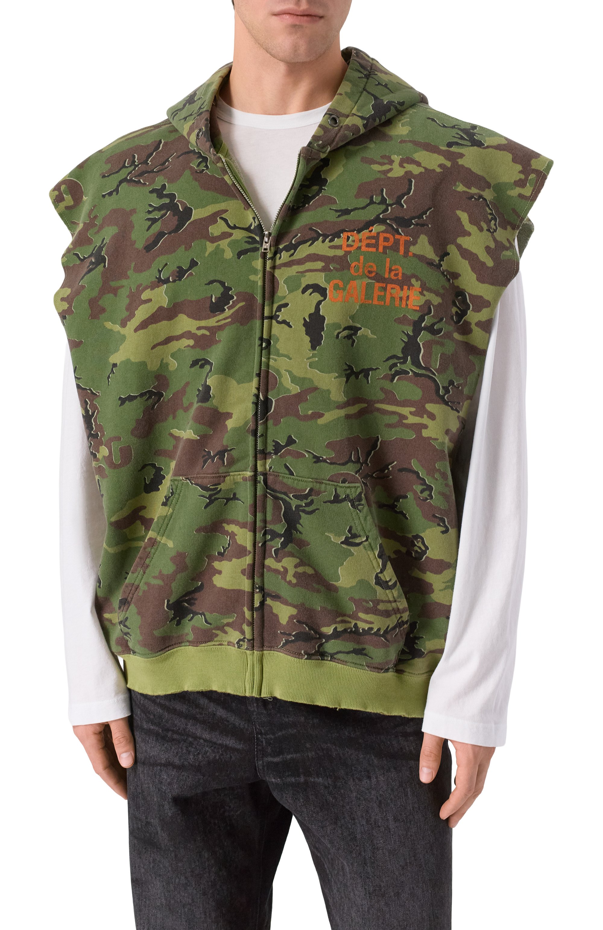 Хлопковый жилет GALLERY DEPT., арт. FZC-50048, фото 3