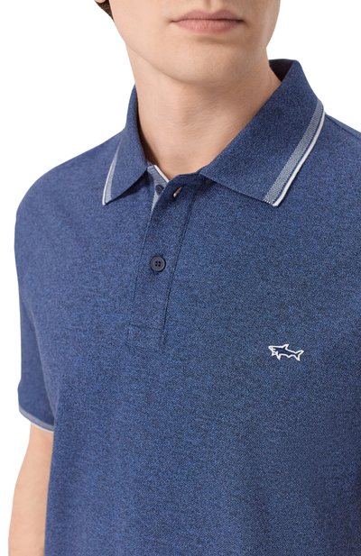 Хлопковое поло PAUL&SHARK, арт. 25411205, фото 5