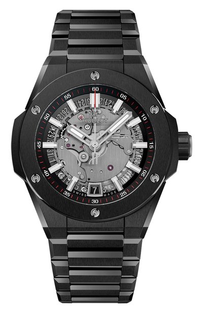 Мужские часы integrated time only black magic HUBLOT, арт. 456.CX.0170.CX