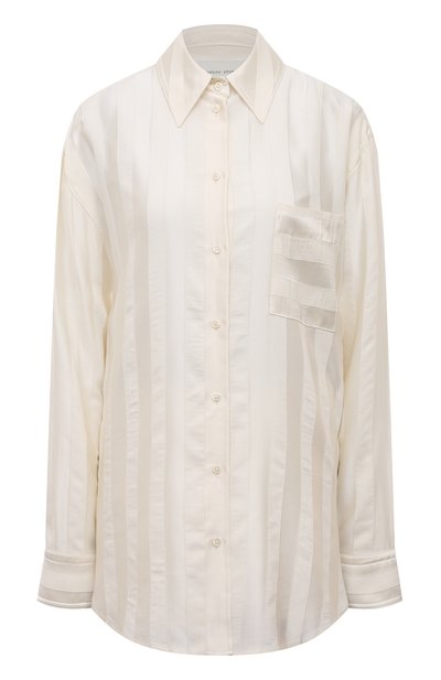 Рубашка из вискозы и хлопка LOULOU DE SAISON, арт. GRANT, фото 1