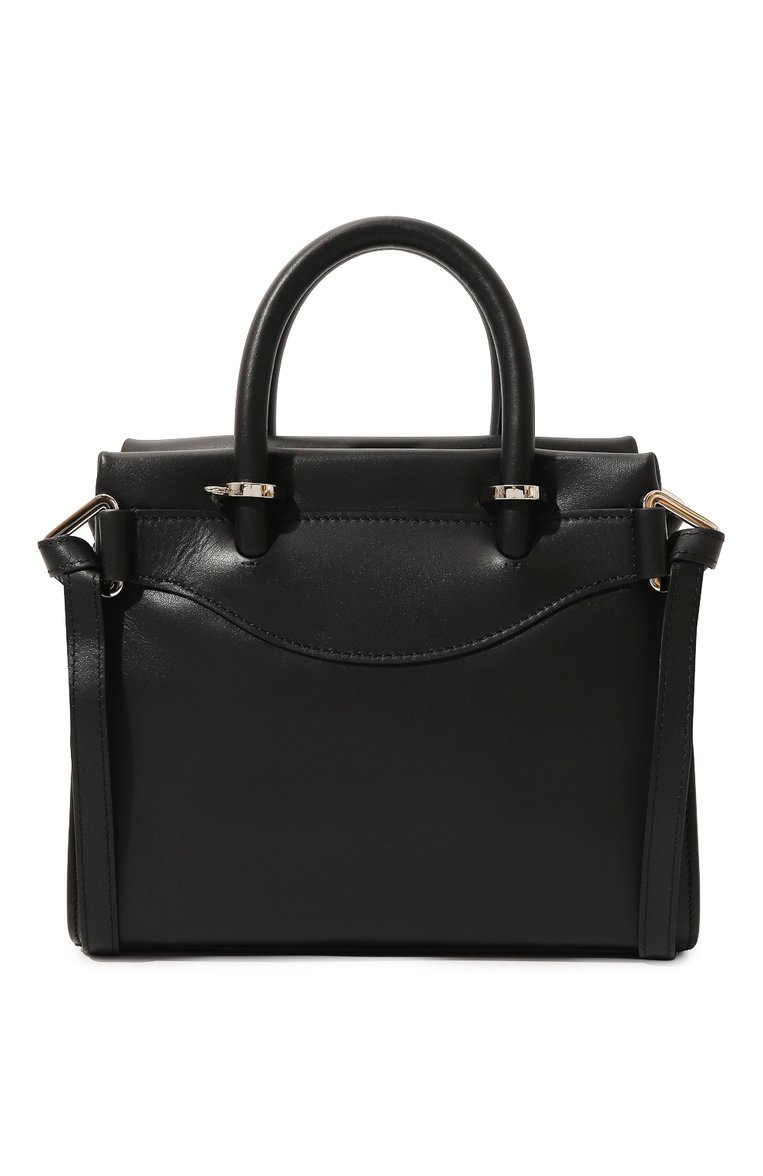 Женская сумка rodeo LANCEL черного цвета, арт. A12338 | Фото 6 (Материал: Натуральная кожа; Размер: small; Ремень/цепочка: На ремешке)