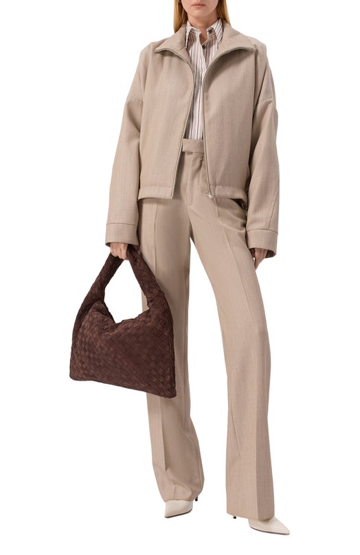 Сумка Hop small Bottega Veneta 796262/V1QE3 Коричневый  796262/V1QE3 Фото 7