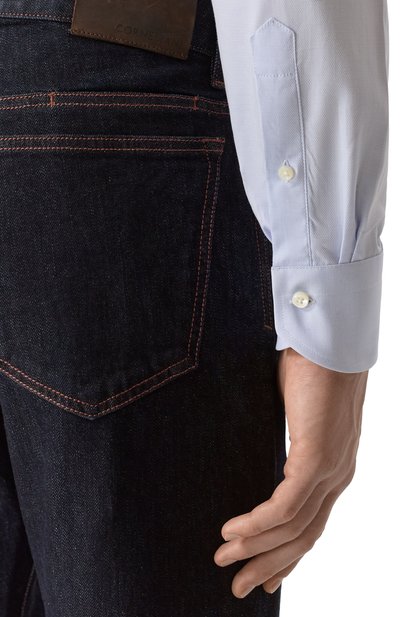 Хлопковая сорочка CANALI, арт. NCL7018/GR03301, фото 5