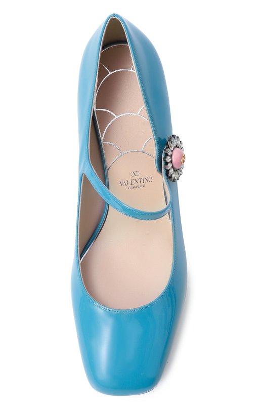 Лакированные туфли Preshoes 55 Valentino 7W2S0MC6/FWI Голубой  7W2S0MC6/FWI Фото 6