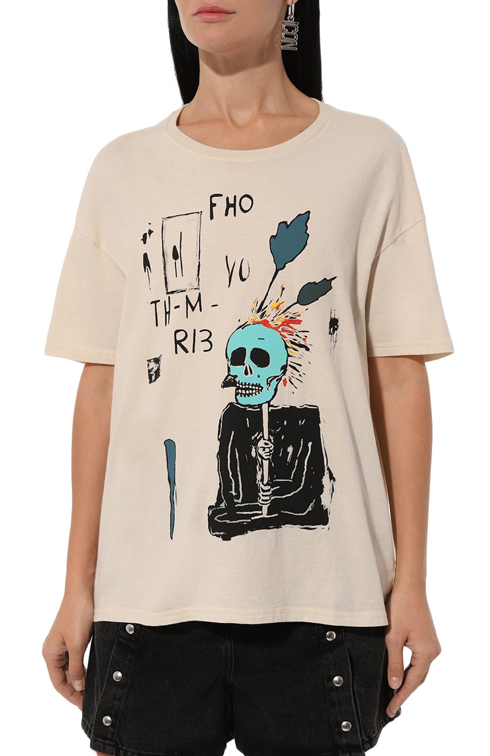 Хлопковая футболка R13, арт. R13WK141-111AL, фото 3