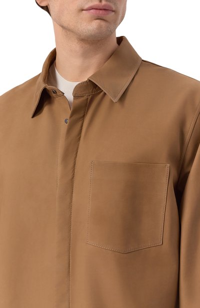 Кожаная рубашка MVST, арт. M26.2PM.L030/BABY, фото 5