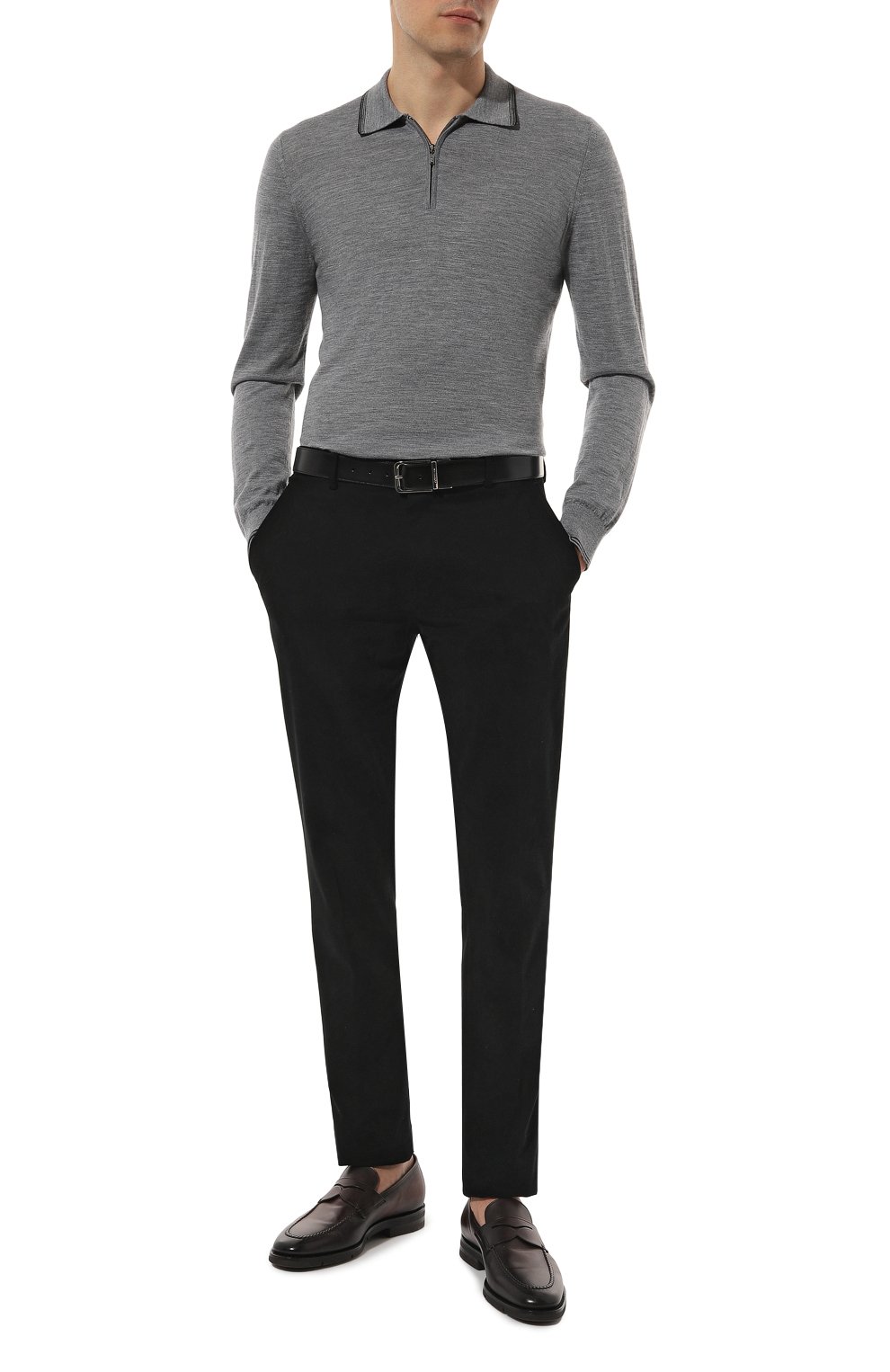 Поло из шерсти и шелка ZILLI, арт. KZP001M0230VSPN00, фото 2