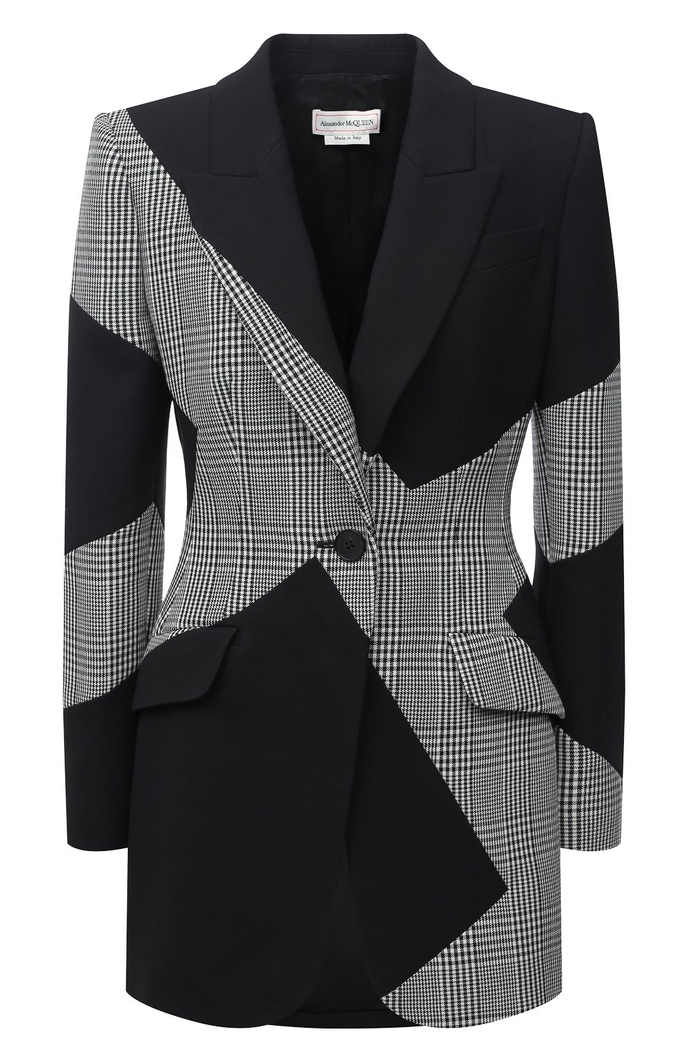 Жакет из шерсти и шелка ALEXANDER MCQUEEN, арт. 640023/QJAAA, фото 1