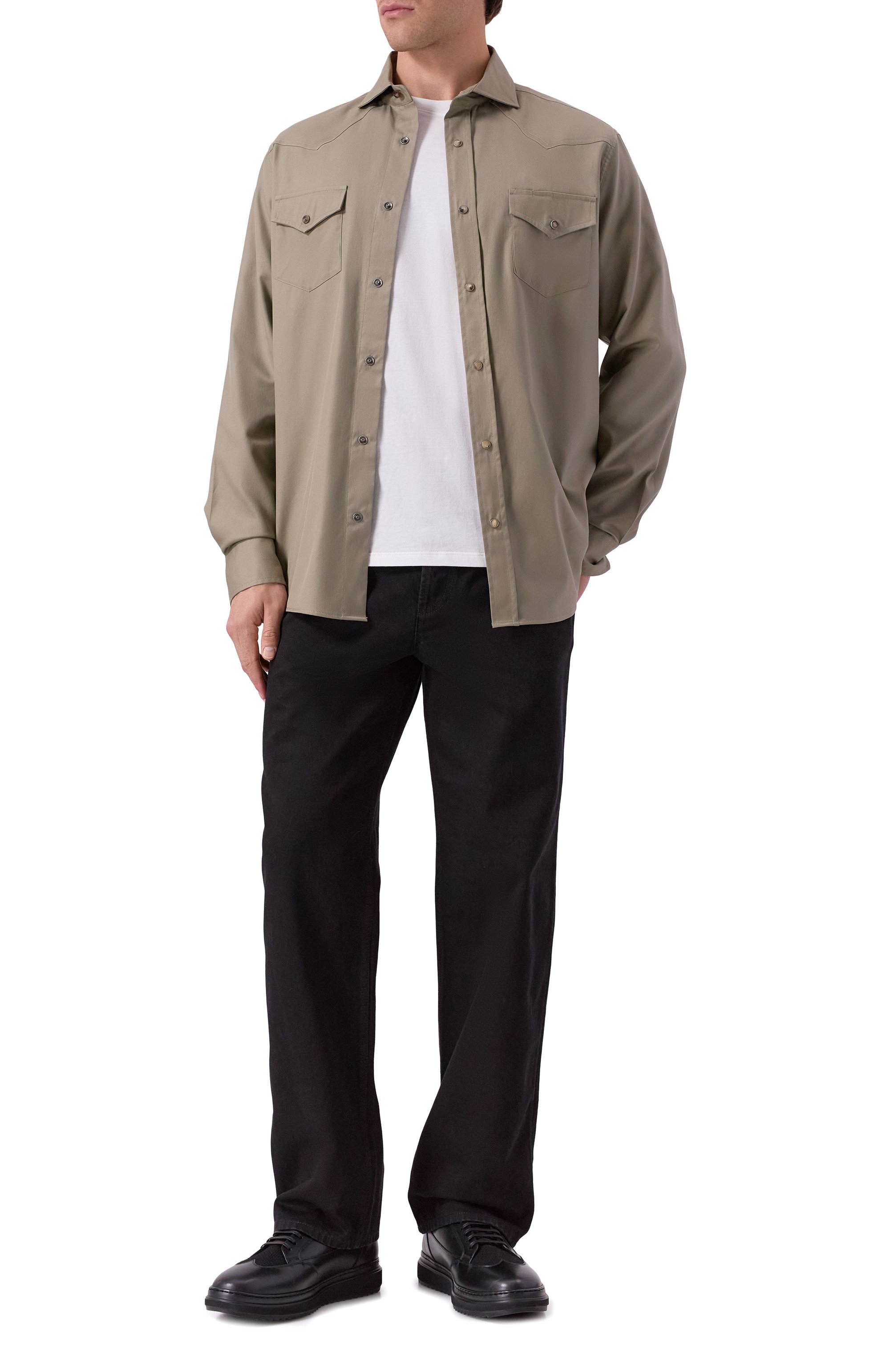 Кожаные кеды W.GIBBS, арт. 0325012/VIT. DEC0, фото 2