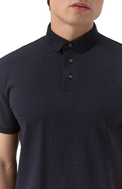 Хлопковое поло EMPORIO ARMANI, арт. EM001295/AF10762, фото 5